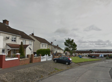 Norglen Gardens in west Belfast.