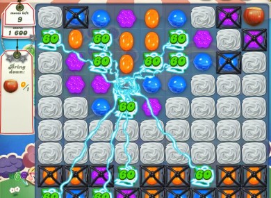 King's Candy Crush Saga is one of the most popular games on both Facebook's app and desktop site.