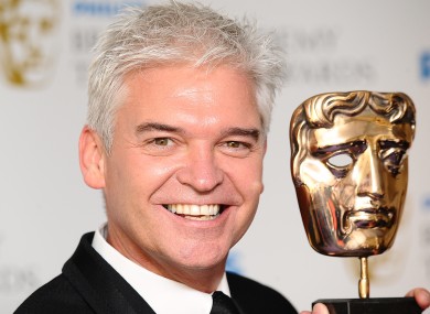 Phillip Schofield wins a British Academy Television Awards for The Cube.
