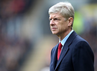 Purse strings: Arsenal's manager Arsene Wenger isn't playing a raft of signings.