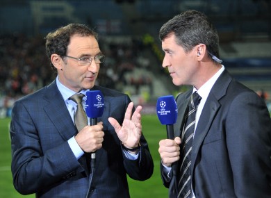 O'Neill and Keane have both had stints working as pundits for ITV.