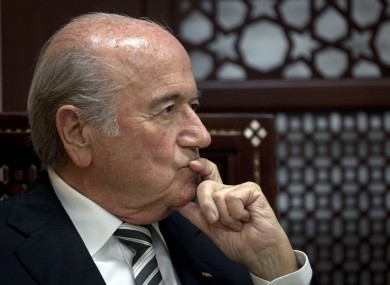 Blatter is set to announce his candidacy for a fifth term as FIFA President this week.