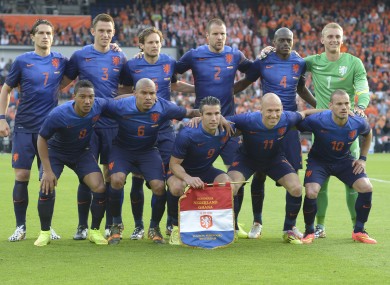 The Dutch are a united camp this year, according to the manager.