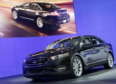 File photo of the 2013 Ford Taurus on show.
