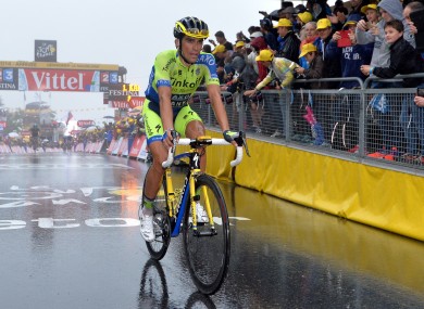 Contador is the second high profile rider to pull out.