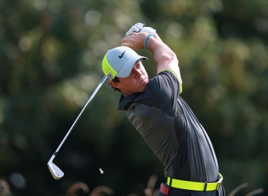 Rory McIlroy was in sensational scoring form on Friday.