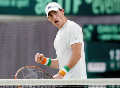 James McGee (file) is now into the first round proper at Flushing Meadows.
