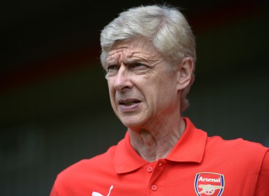 Arsene Wenger was recently informed of Chee's injuries.
