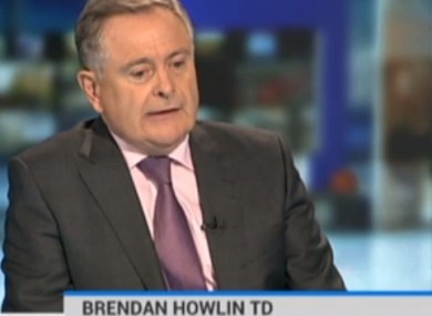 Brendan Howlin speaking on RTÉ today.
