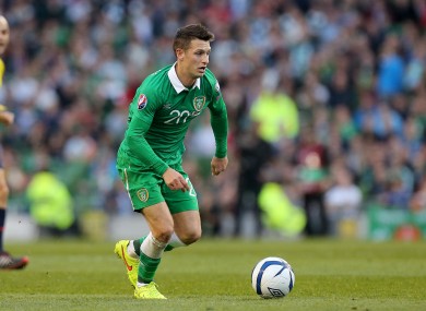 Wes Hoolahan has 12 caps for Ireland.