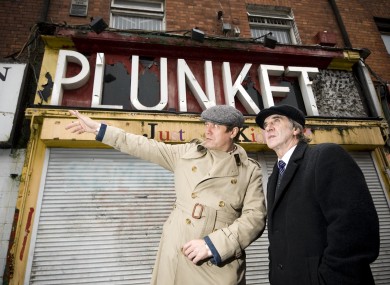Patrick Cooney and James Connollly Heron on Moore Street