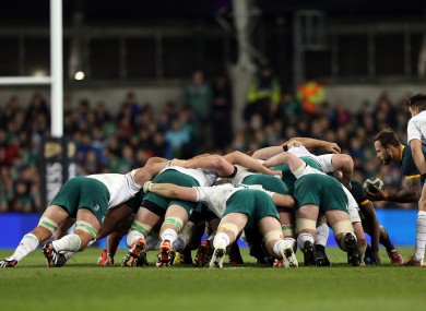 Ireland's scrum creaked against the Boks last weekend.
