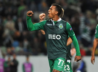 Nani is currently on loan at Sporting Lisbon.