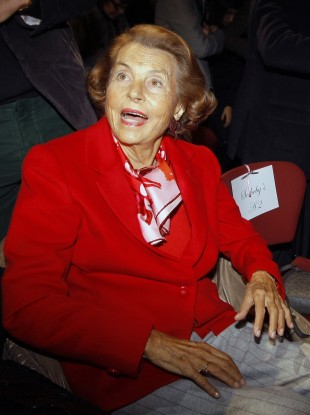 L'Oreal heiress Liliane Bettencourt