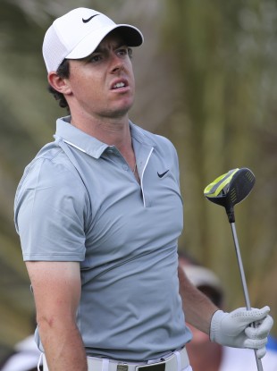 McIlroy was left frustrated by his endeavours on Saturday.