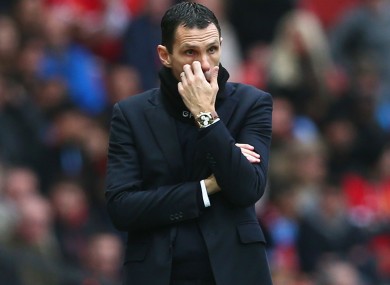 Sunderland manager Gus Poyet lamented the officials' decision following his side's loss.