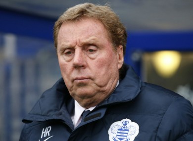Harry Redknapp is leaving Loftus Road.