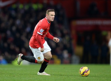 Wayne Rooney is expected to remain up front against Newcastle.