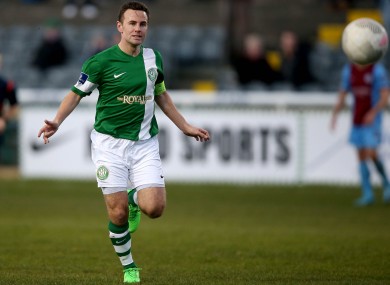 David Cassidy scored his fourth goal of the season.