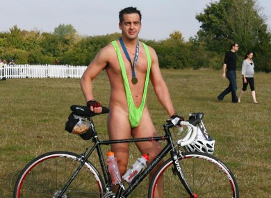 File photo of a man wearing a mankini.