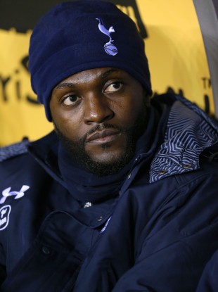 Adebayor: his father is up next.