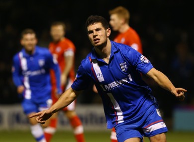John Egan has made 52 appearances for Gillingham this season.