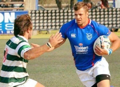 JC Greyling is heading to the World Cup with Namibia.