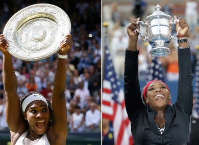 Serena has won 21 Grand Slam singles titles.