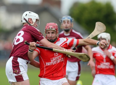 The Antrim Senior Hurling Championship semi-final between Loughgiel and Cushendall last week.