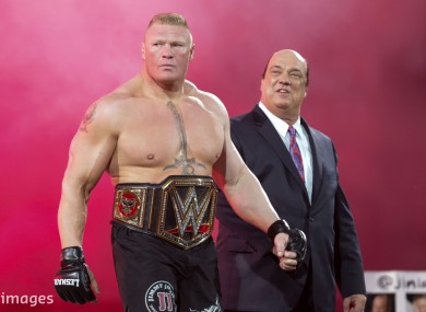 Brock Lesnar is one of the WWE's biggest stars.