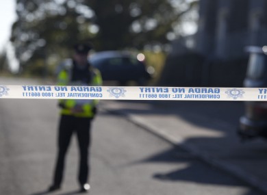 The scene at the Mullach Alainn Estate where Garda Tony Golden was shot.