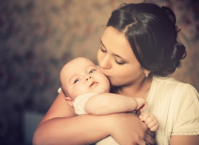 mother with her baby