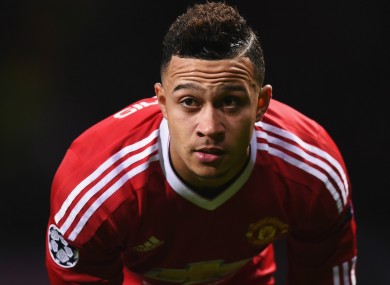 Manchester United forward Memphis Depay has had a difficult start to life at Old Trafford.