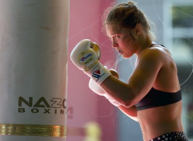 Ronda Rousey is unsure when she'll return to the octagon.
