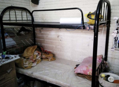 Workers in the Al Wakrah camp are said to have slept in rooms
accommodating four, six, eight or more men.