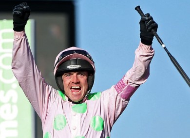 Ruby Walsh celebrated last year but will he triumph this time?