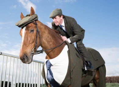 McCoy and Morestead horsing around.