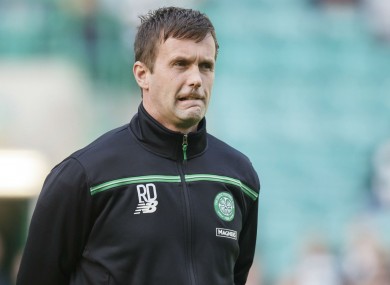 Celtic manager Ronny Deila.