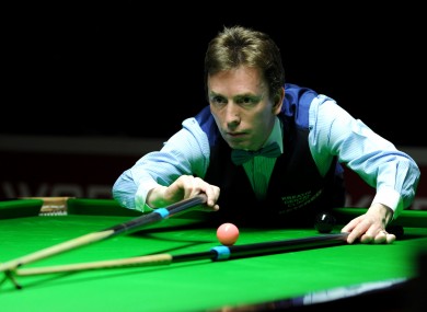 Doherty: missed out on the Crucible last year (file photo).