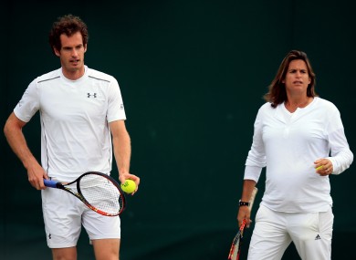 Murray and Mauresmo.