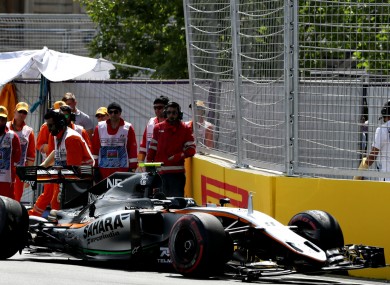 Sergio Perez, Force India