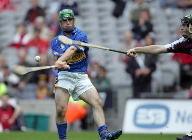 Timmy Dalton in action in the 2006 All-Ireland minor hurling final against Galway.