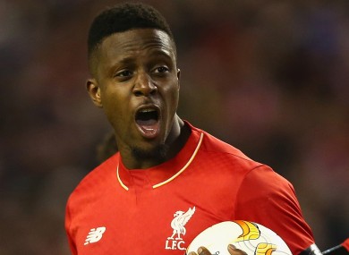 Liverpool striker Divock Origi.