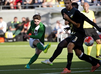 Maguire scored his third European goal in as many games.