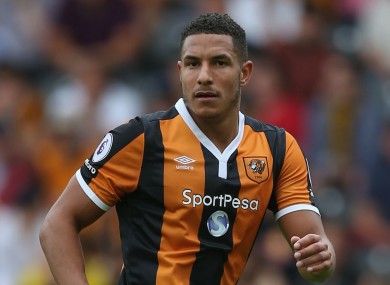 Hull City midfielder Jake Livermore.
