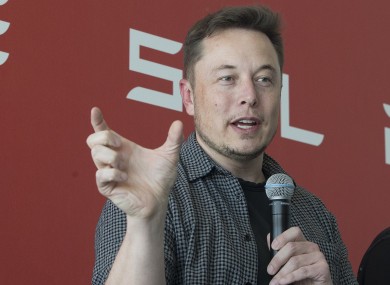 Tesla CEO Elon Musk