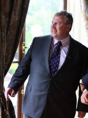 HRI chief executive Brian Kavanagh (left).
