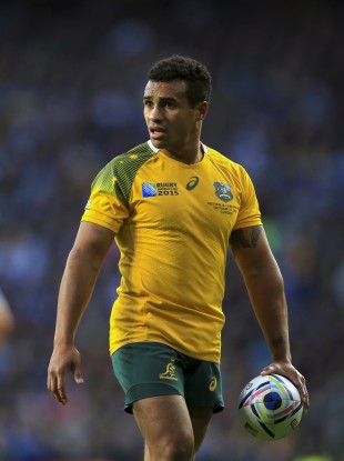 Australia's Will Genia ran in two tries (file pic).