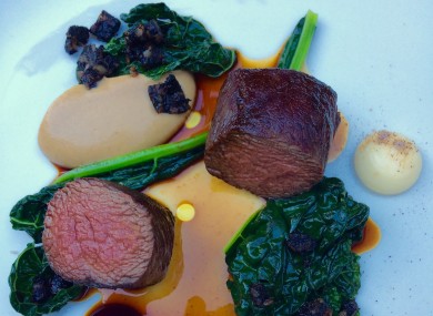 A main course at Mulberry Garden