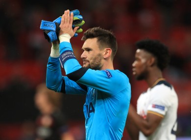 Lloris pulled off a string of incredible saves.